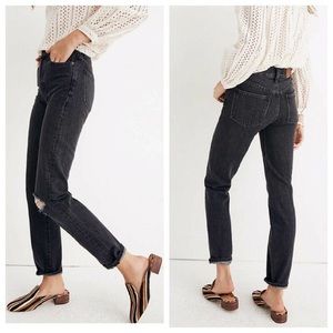 Madwell The Perfect Vintage torn jeans in Roxstone